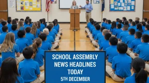 School Assembly News Headlines Today 5th December 2025: Top National, World, Spo...