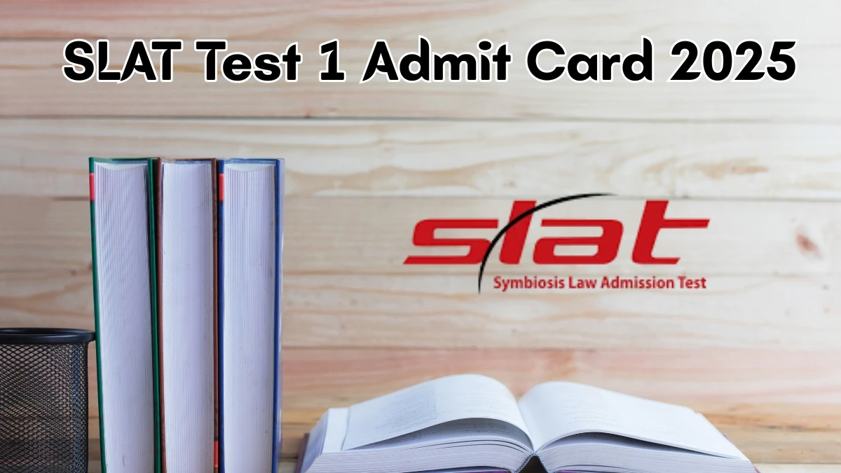 SLAT Test 1 Admit Card 2026 OUT slat-test.org Check SLAT Test 1 Hall Ticket Details Here