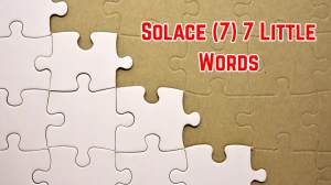 Solace 7 Little Words 7 letters Answer