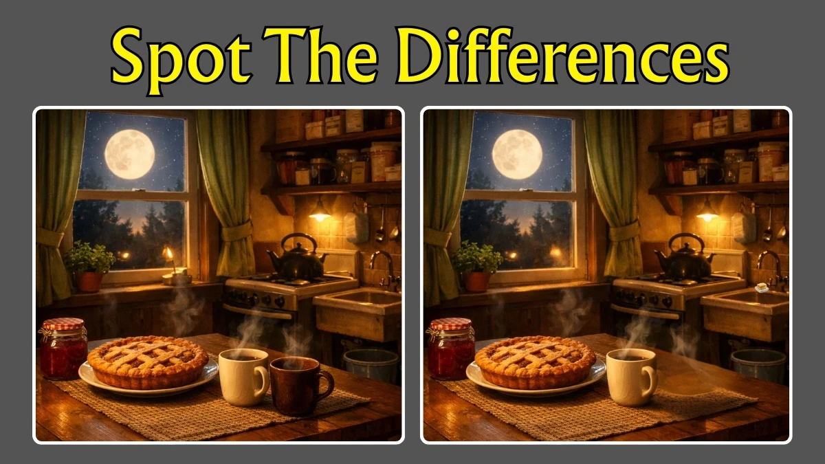 Spot 3 differences between the Pictures in 12 seconds!