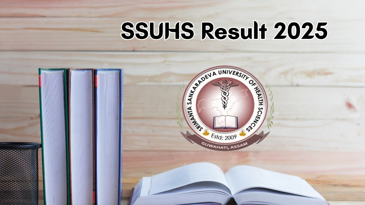 SSUHS Result 2025 Out at ssuhs.in Direct Link to Download 4th Semester Result