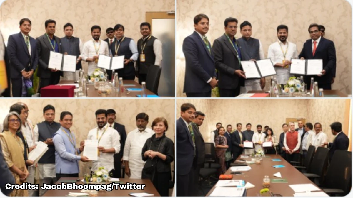 Telangana Signs Investment Agreements Worth Rs 2.43 Lakh Crore at Summit