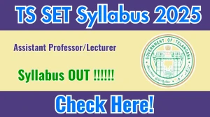 TG SET Syllabus 2025 Out: Download Syllabus PDF, Exam Pattern & Preparation Tips