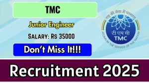 TMC Junior Engineer Recruitment 2025 – Walk in