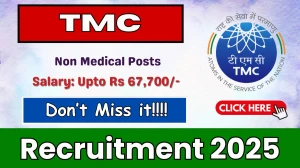 TMC Recruitment 2025 - Apply Online for 31 Assistant, Accounts Officer and Other Posts