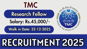 TMC Research Fellow Recruitment 2025 – Walk in