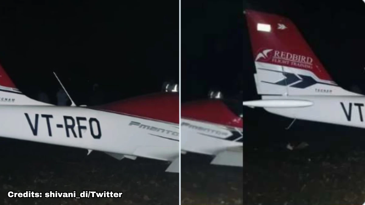 Trainer Aircraft Crashes After Hitting Power Line in Seoni, MP; Pilot and Instructor Injured
