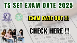 TS SET Exam Date 2025 (Released) - Check Schedule & Details