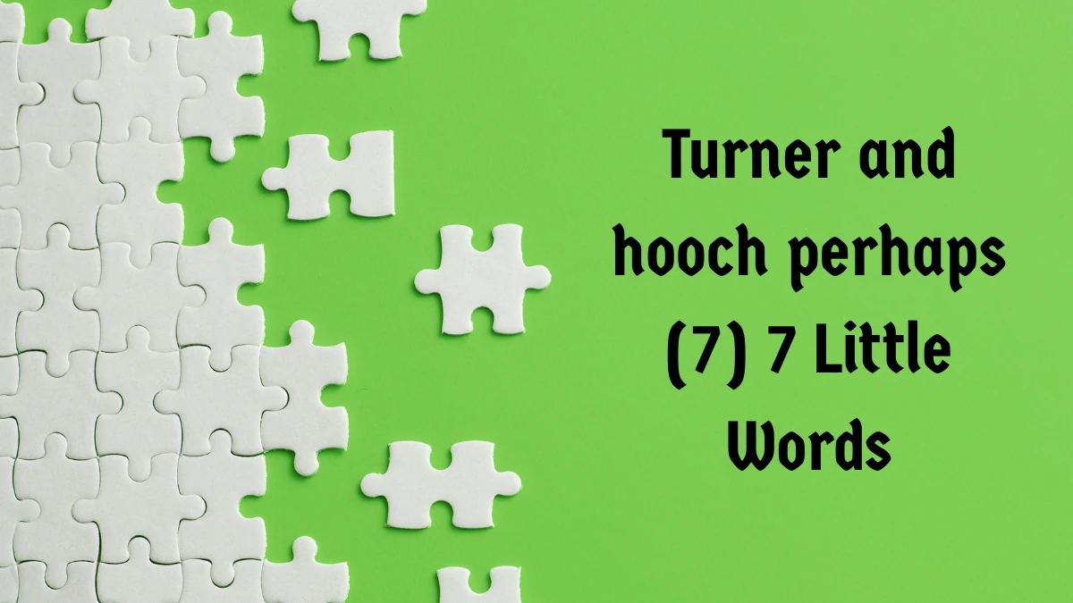 Turner and hooch perhaps 7 Little Words 7 letters Answer