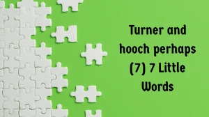 Turner and hooch perhaps 7 Little Words 7 letters Answer