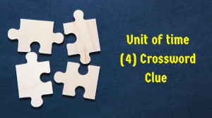 Unit of time Crossword Clue Irish Daily Mail Quick 4 letters Answer