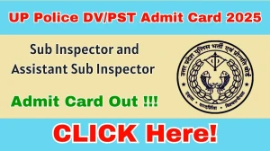 UP Police SI ASI DV/PST Admit Card 2025 OUT - Download Here