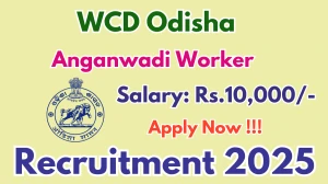 WCD Odisha Anganwadi Worker Recruitment 2025 – Apply Online