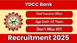 YDCC Bank Chief Executive Officer Recruitment 2025-26 - Apply Offline