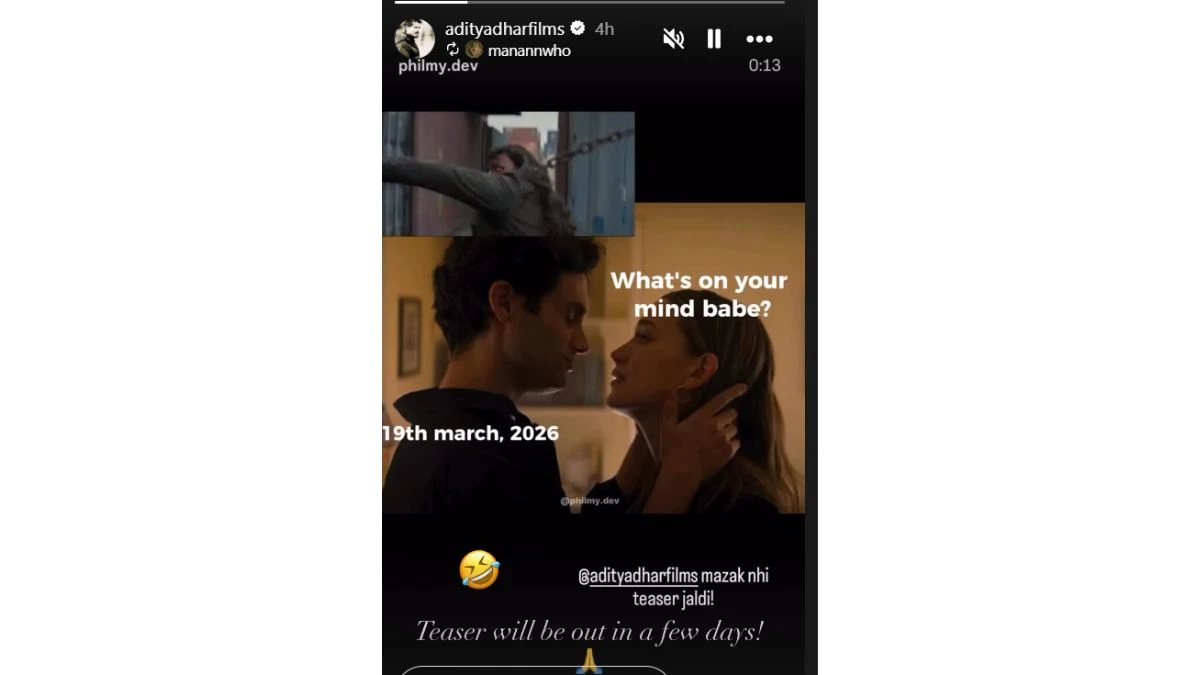 Dhurandhar 2 Teaser Release Date: Aditya Dhar Hints It’s Just ‘A Few Days’ Away