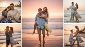 10 Google Gemini AI Photo Editing Prompts for Couples to Create Cinematic Beach HD Portraits