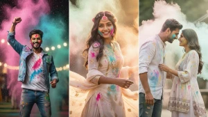 10 Google Gemini AI Photo Editing Prompts for Holi 2026: Create Colorful Viral Festive HD Portraits