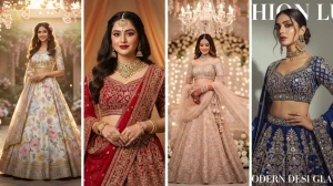 10 Reve AI Photo Editing Prompts for Girls to Create Beautiful Ultra-Realistic Lehenga Portraits