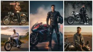 10 Seedream 4.0 Bike Lover AI Photo Editing Prompts For Boys to Create Cinematic Bike-Themed Portraits