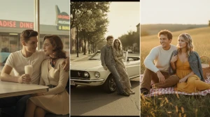 10 Trending Google Gemini AI Retro-Style Vintage Couple Photo Editing Prompts to...