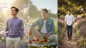 12 Hunyuan Image 3.0 AI Photo Editing Prompts for Boys to Create Dreamy Garden-S...