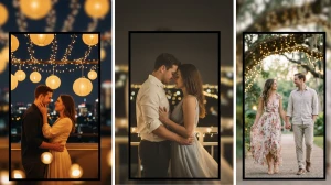 12 Hunyuan Image 3.0 AI Photo Editing Prompts to Create Intimate Fairy-Light Romantic Couple Portraits