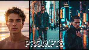 12 Instagram-Trending Hunyuan AI Photo Editing Prompts for Boys to Create Stunning Good-Looking Portraits
