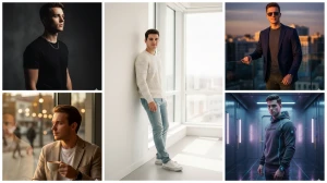 12 Qwen AI Photo Editing Prompts Copy-Paste for Boys to Create Social-Media-Ready Smart & Stylish Portraits