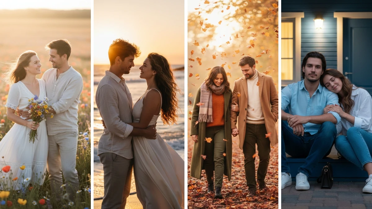 13 Epic Hunyuan Image 3.0 AI Photo Editing Prompts to Create Romantic Outdoor Couple Portraits
