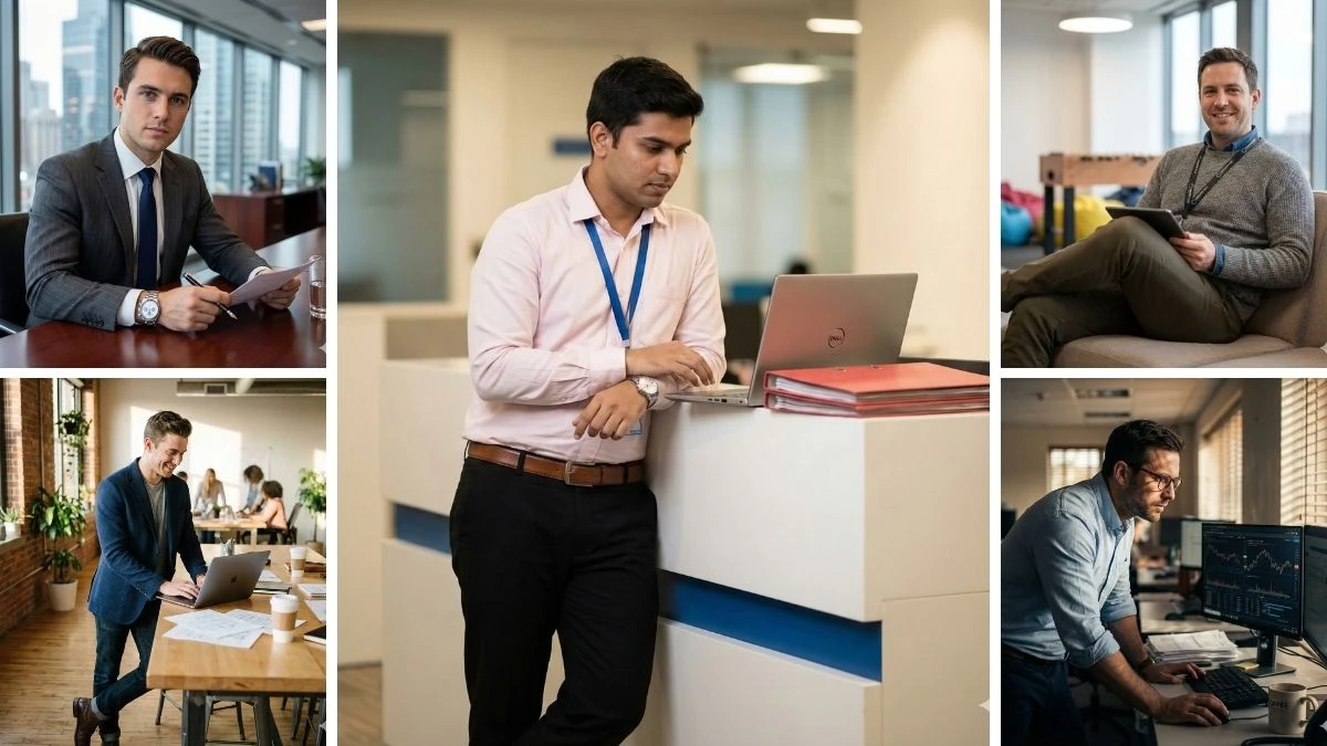 7 Google Gemini AI Office-Style Photo Editing Prompts for Boys to Create 8K DSLR Professional Portraits