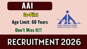 AAI Co-Pilot Recruitment 2026 - Apply Online