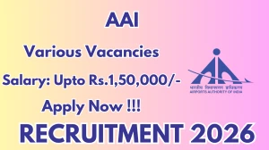 AAI Recruitment 2026 - Apply Online for 03 Consultant, Senior Consultant And More Posts AAI Recruitment 2026 - Apply Online for 03 Consultant, Senior Consultant And More Posts