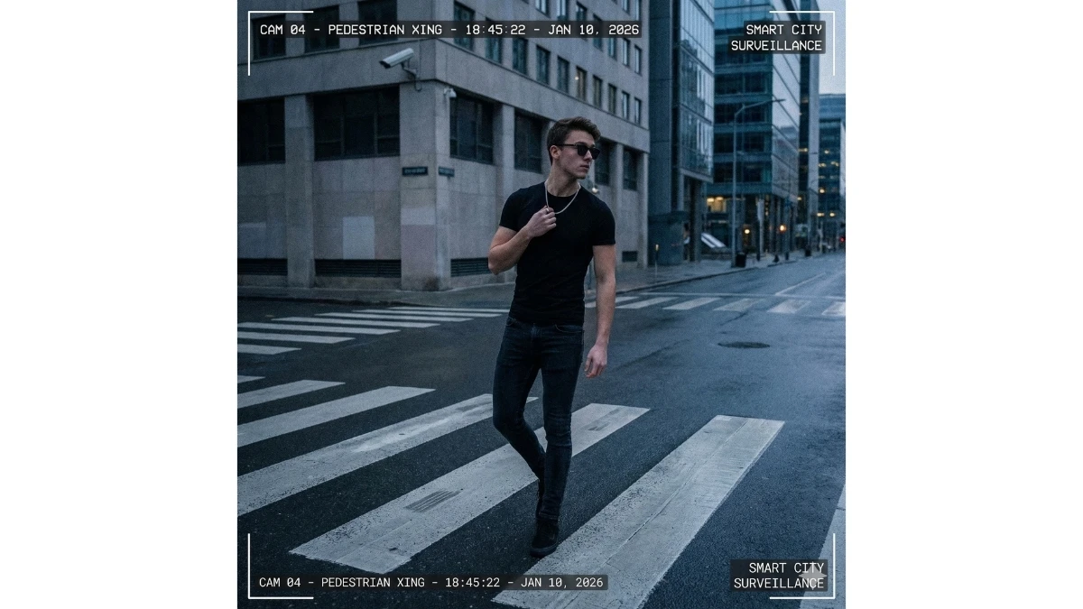 7 Google Gemini AI Photo Editing Prompts: Create Futuristic Cyberpunk Street Portraits with AI Surveillance Effects