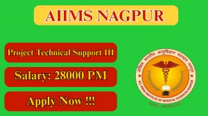 AIIMS Nagpur Project Technical Support III Recruitment 2026 - Apply Online