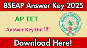 AP TET Answer Key 2025 OUT - Download PDF, Response Sheet & Objection Link
