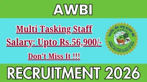 AWBI Multi Tasking Staff Recruitment 2026 - Apply Offline