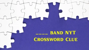 ____ band NYT Crossword Clue