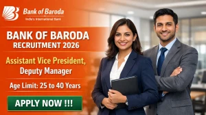 Bank of Baroda Recruitment 2026 - Apply Online for 23 Assistant Vice President, Deputy Manager Posts