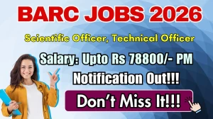 BARC Recruitment 2026 - Apply Online for 21 Scientific Officer, Technical Officer Posts