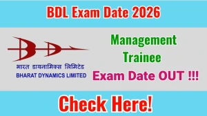 BDL Management Trainee Exam Date 2026 Released – Check Schedule & Official Notice