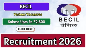 BECIL Recruitment 2026 - Apply Offline for 03 Genetic Counselor, Bioinformatics Analyst and Genome Analyst Posts