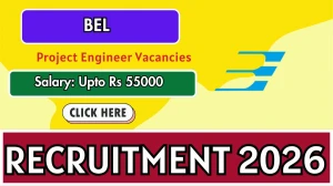 BEL Project Engineer Recruitment 2026 - Apply Online