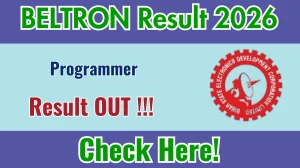 BELTRON Programmer Result 2026 OUT - Download Scorecard @bsedc.bihar.gov.in