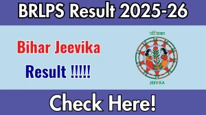 Bihar Jeevika Result 2025-26 - Download Scorecard @brlps.in