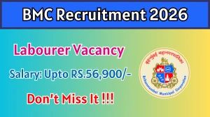 BMC Labourer Recruitment 2026 - Apply Online for 38 Posts