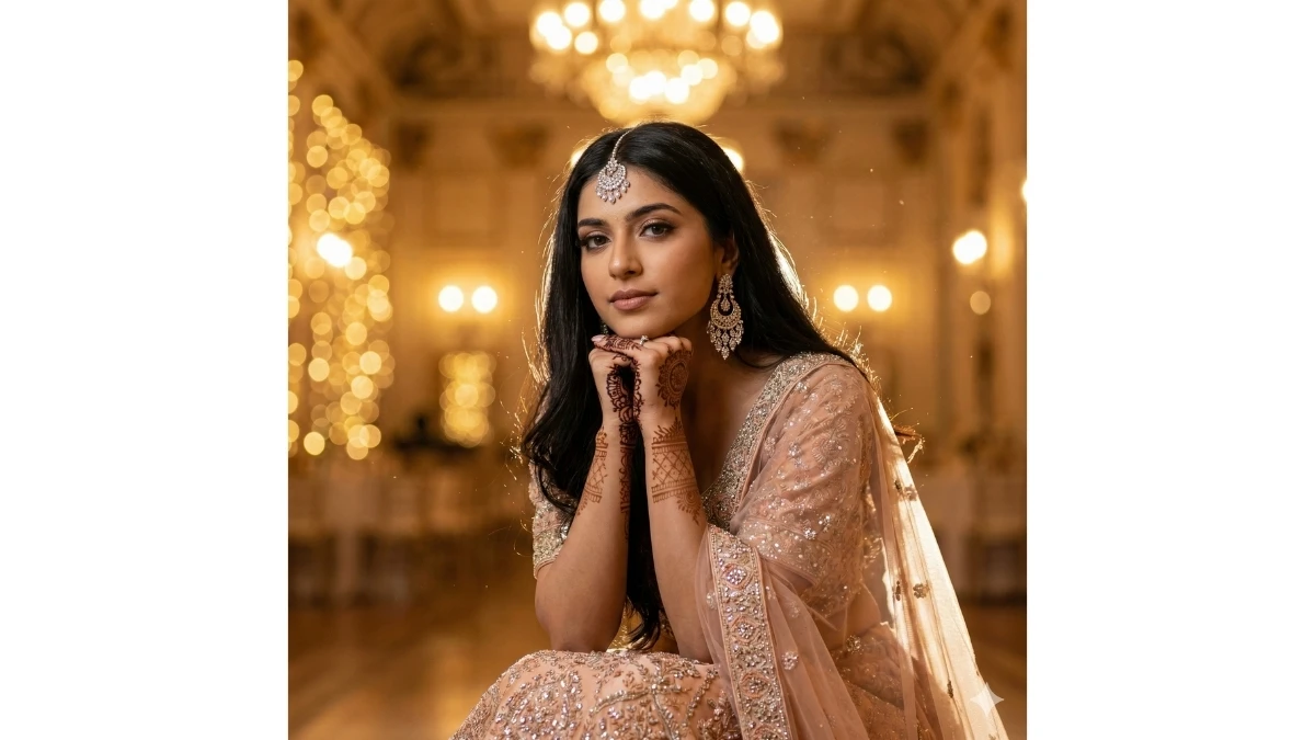 10 ChatGPT Dream Lehenga AI Photo Editing Prompts for Girls to Create Iconic Bollywood-Inspired Bridal Portraits