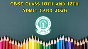 CBSE Admit Card 2026 For Class 10 and 12th cbse.gov.in Check CBSE Hall Ticket Details Here