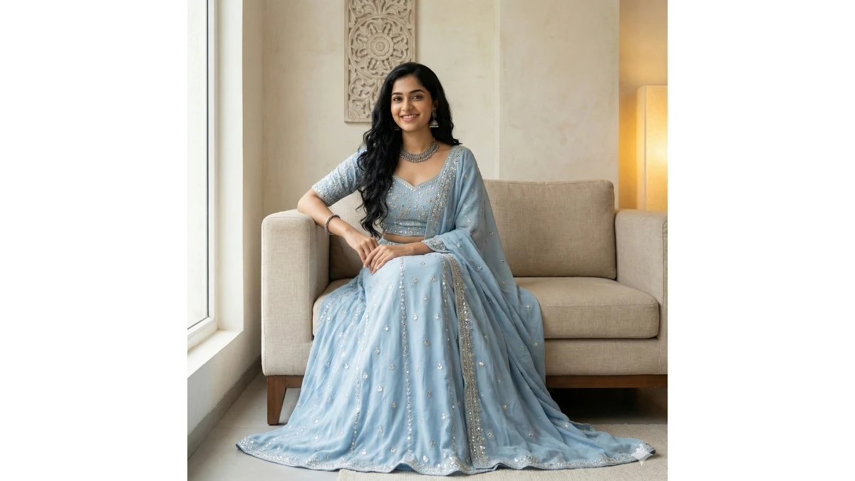 10 Trending ChatGPT Al Dream Lehenga Photo Editing Prompts for Girls to Create Stunning Instagram Viral Portraits