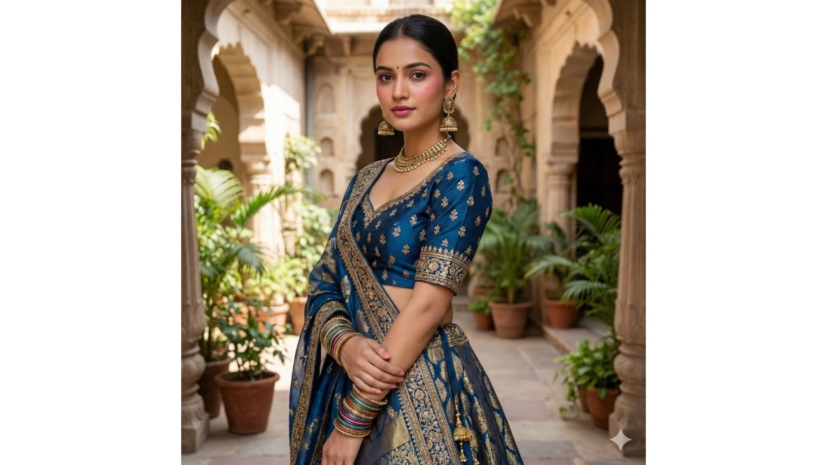 10 Trending ChatGPT Al Dream Lehenga Photo Editing Prompts for Girls to Create Stunning Instagram Viral Portraits