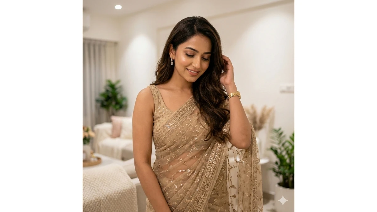 10 Trending Google Gemini AI Photo Editing Prompts for Girls to Create Luxury Cinematic Saree Portraits